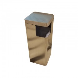 不銹鋼方形側開口垃圾桶 不銹鋼方形側開口垃圾桶